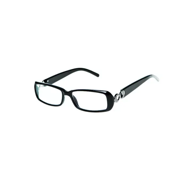 Prefacio de mujer gafas lupa barras + 2.5