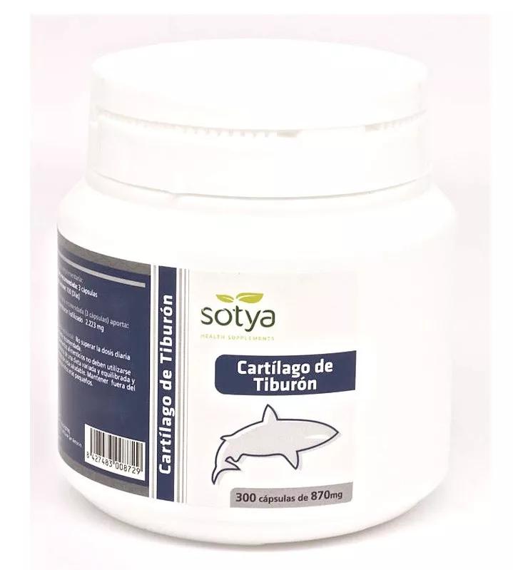Sotya Cartílago de Tiburón 750 mg 300 Cápsulas