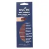 Herôme Nail Wraps red wine