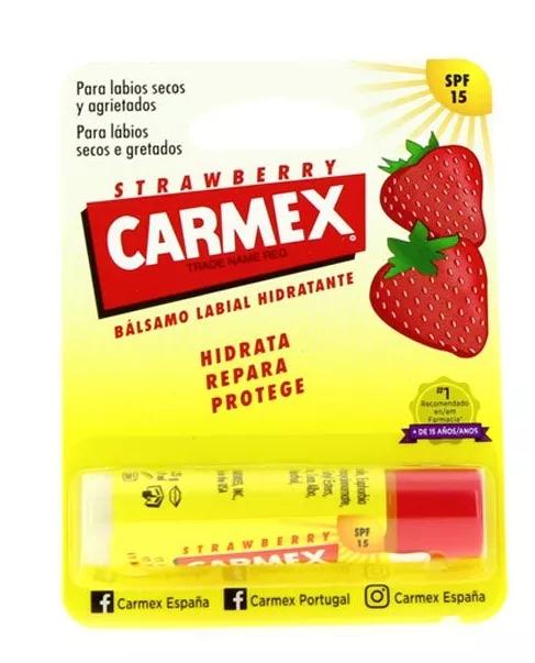 Carmex feuchtigkeitsspendende Erdbeere SPF15