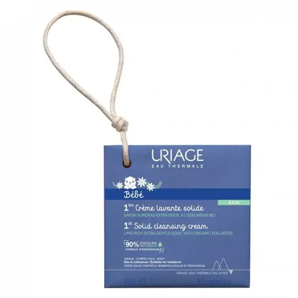 Uriage Bébé 1st Solid Cleansing Cream Soap 100g