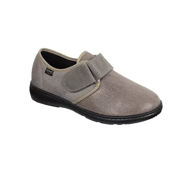 Scholl Closed Comfort Shoes Odette Rei Taupe Size 36