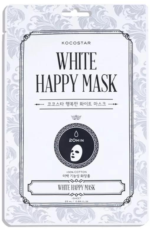 Kocostar White Happy Mask 1 pc