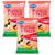 Hero Kids Snack Cœurs Banane et Fraise +36m 3x30 gr