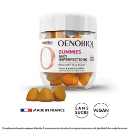 Oenobiol Gummies Anti-imperfections 60 unités