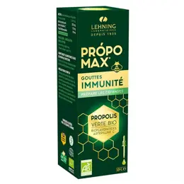 Lehning Propomax Immunité Extrait de Propolis Bio 30ml