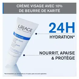 Uriage Xémose Crème Visage Nourrissante Peaux Sèches Atopiques 40ml