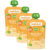 Smileat Pouch Lait Amande, Mangue et Ananas ECO +9m 3x100 gr