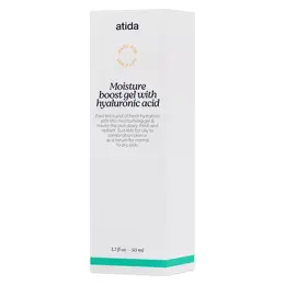 Atida Visage Gel Booster Hydratation Acide Hyaluronique 50ml