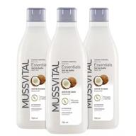 Mussvital Essentials Gel de Baño Aceite de Coco Pack 3x750 ml