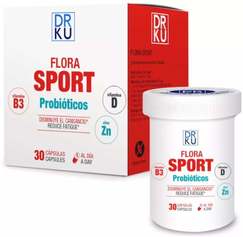 DRKU Flora Sport 30 Cápsulas Vegetais