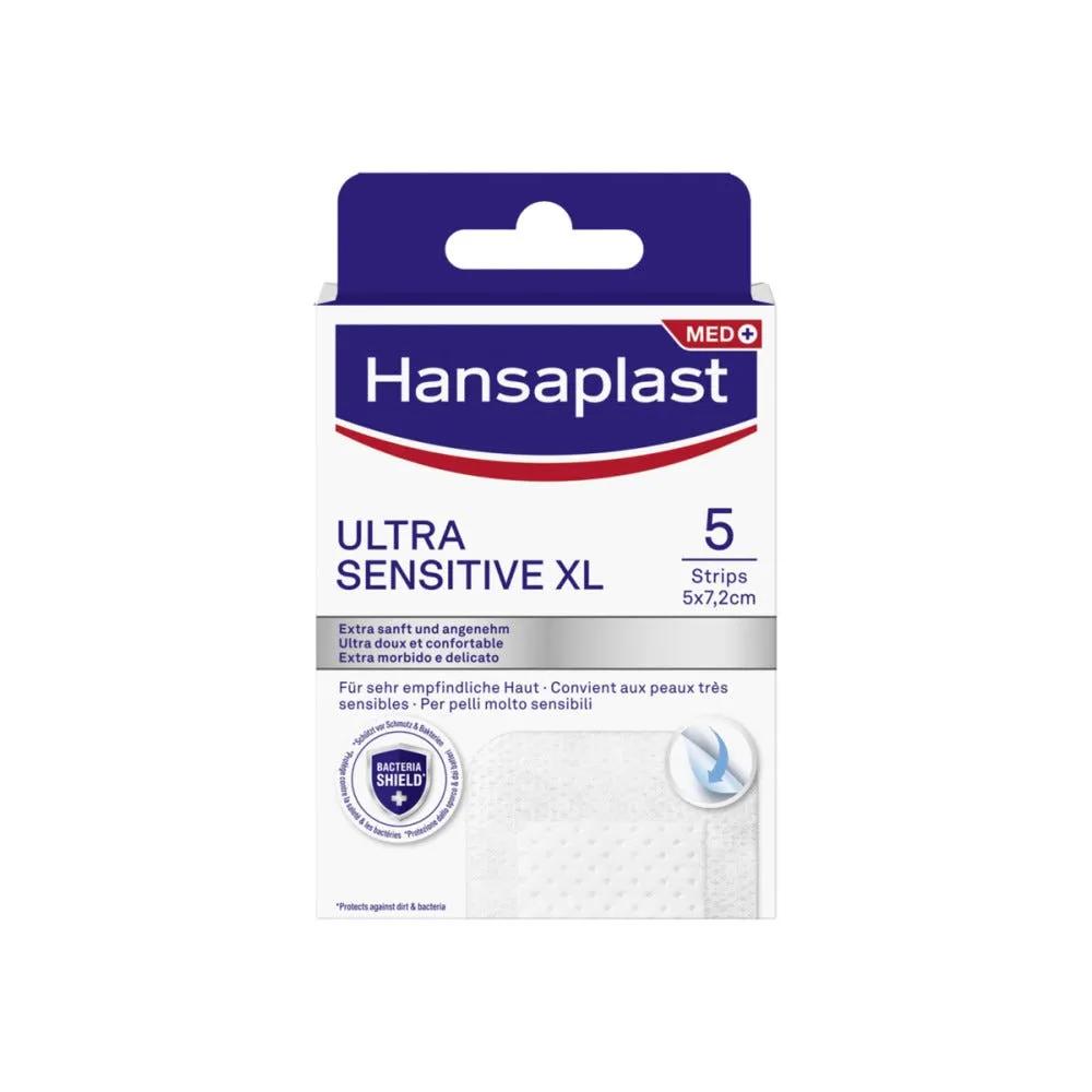 Hansaplast Cerotti Ultra Sensitive XL 72 x 50 mm 5 Cerotti