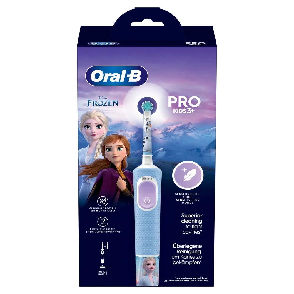 Oral-B Pro Kids Frozen Spazzolino Elettrico + 1 Testina Di Ricambio