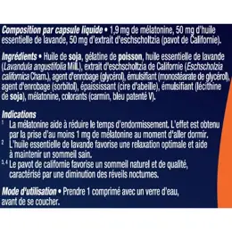 VALDISPERT Sommeil 4 Actions 1,9mg Mélatonine 30 gélules