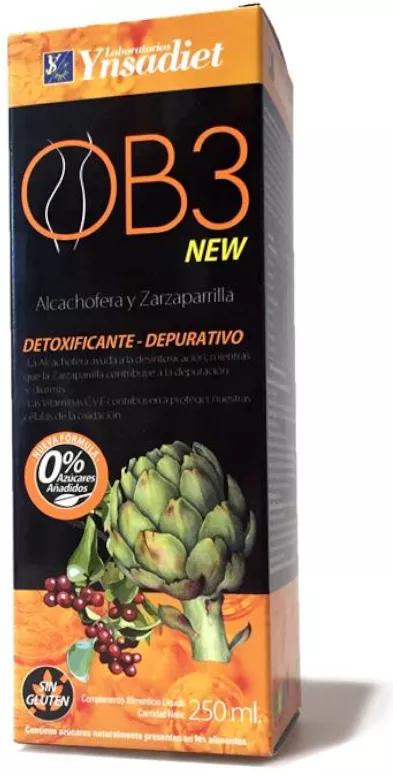 Ynsadiet OB3 Sirop Nettoyant 0% Sucres Ajoutés 250 ml