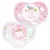 Luc et Léa Silicone Soother Limited Edition Duo Rabbit Little Heart 0-6 months