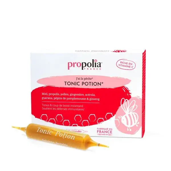 Propolia Tonic Potion Cure de 30 jours Lot de 3 x 10 ampoules