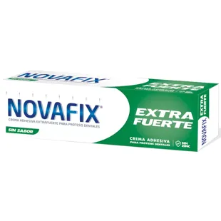 Novafix Crème Adhésive Extra Forte pour Prothèses Dentaires Sans Saveur 45 gr