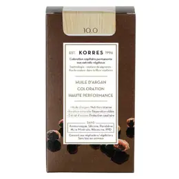 Korres Capillaire Coloration Permanente Blond Platine 10.0
