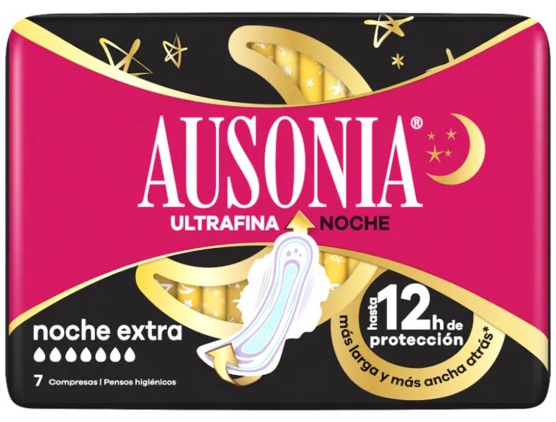 Ausonia Ultrafine Extra Nacht 8 eenheden