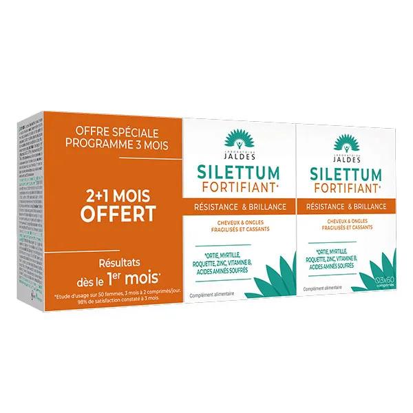 Jaldes Silettum Boost Crescita e Resistenza Lotto di 3 x 60 pillole