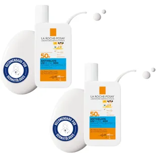 La Roche Posay Anthelios UV-MUNE 400 Dermopediatrics Invisible Fluid SPF50+ 2x50 ml