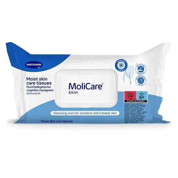 Hartmann MoliCare Moist Skin Care Tissues x 50