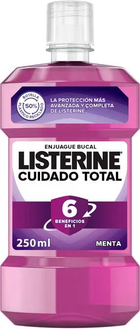 Listerine Elixir Oral Cuidado Total Sabor Menta Fresca 250 ml
