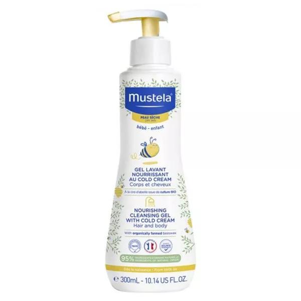 Mustela Gel Limpiador Nutritivo con Cold Cream Piel Seca 300ml