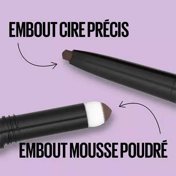 Maybelline New York Express Brow Duo Crayon à Sourcils N°05 Brun Cendré