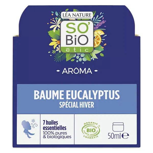 So'Bio Étic Aroma Baume Respiratoire Eucalyptus Bio 50ml