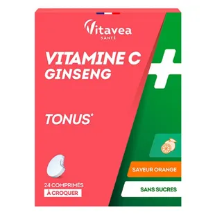 Nutrisanté vitamina C + Ginseng 24 compresse masticabili