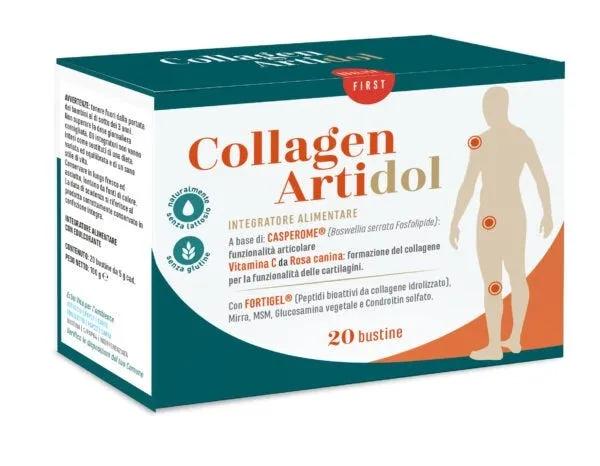 Erba Vita Collagen Artidol Integratore Articolazioni 20 Bustine