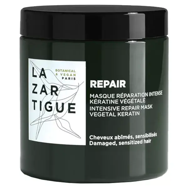 Lazartigue Repair Masque Réparation Intense Kératine Végétale 250ml