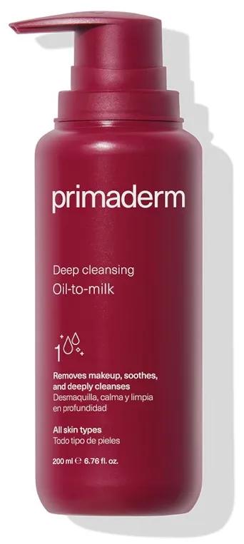 Primaderm Huile-lait nettoyante en profondeur 200 ml