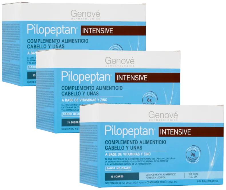 Pilopeptan Intensif Cheveux et Ongles 3x15 Sachets