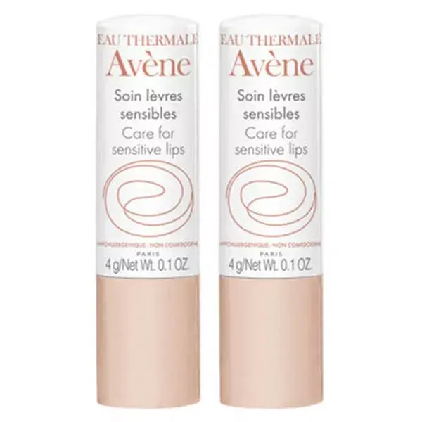 Avène Care for Sensitive Lips Set of 2 x 4g