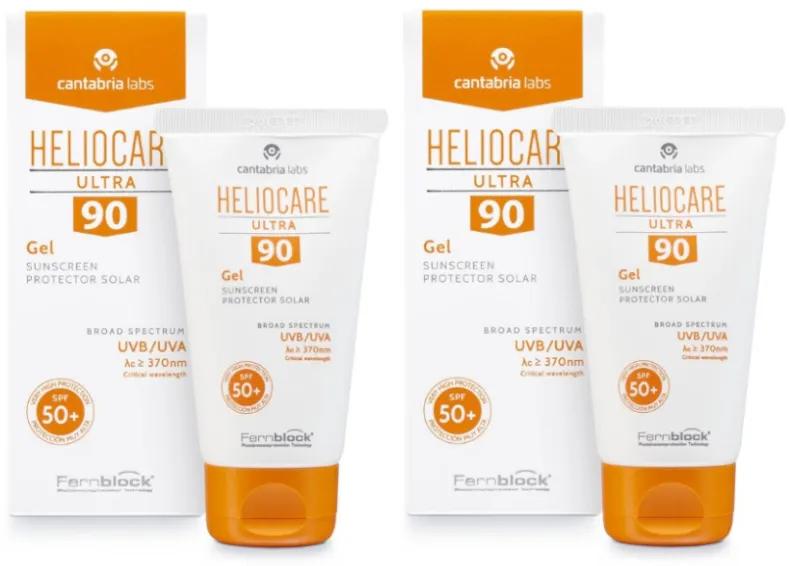 Heliocare Ultra 90 Gel SPF50+ 2x50 ml