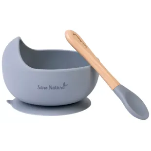 Saro Nordic Wave Feeding Set Blue Mist 2 pcs