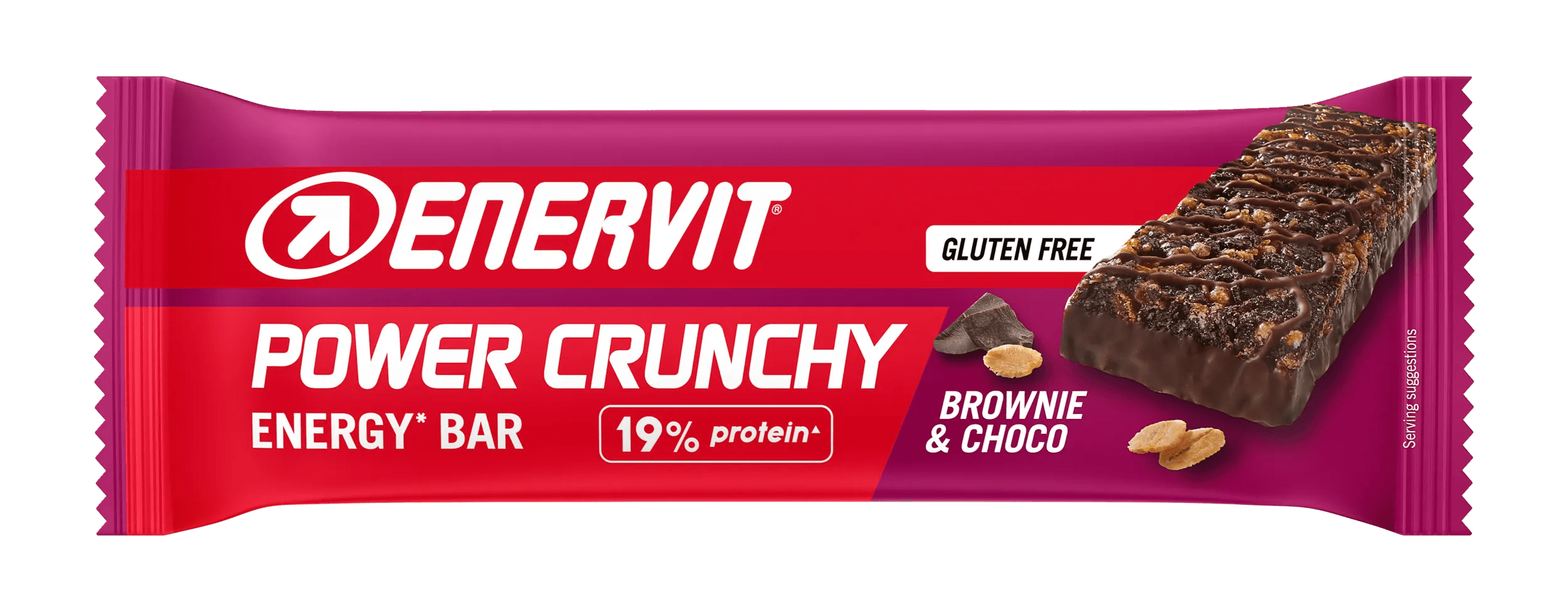 Enervit Power Crunchy Brownie Barretta Energetica 40 g