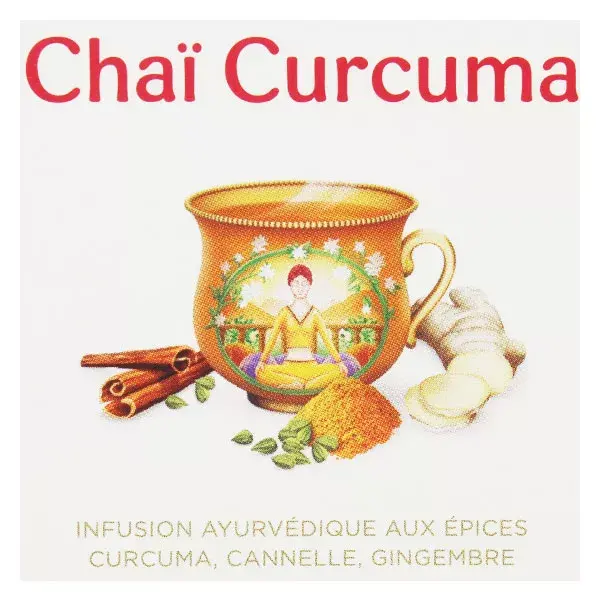 Yogi Tea Chaï & Curcuma Tea Sachets x 17 