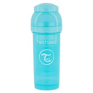 Twistshake Biberon Anti-Colica Blu Pastello +2m 260ml