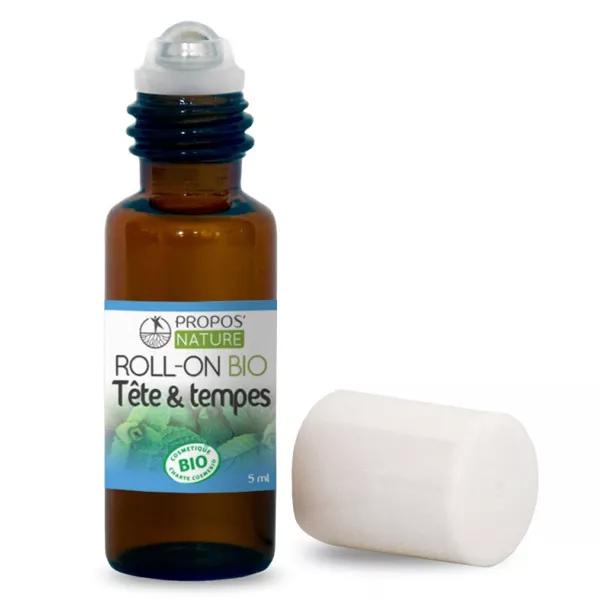 Propos'Nature Roll-On Bio Tête et Tempes -Cabeza y Sienes 5ml