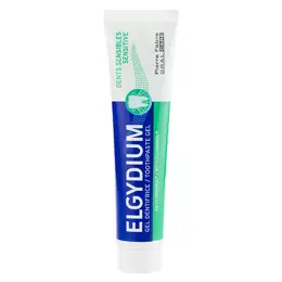 Elgydium Sensitive Dentifrice Dents Sensibles 75ml