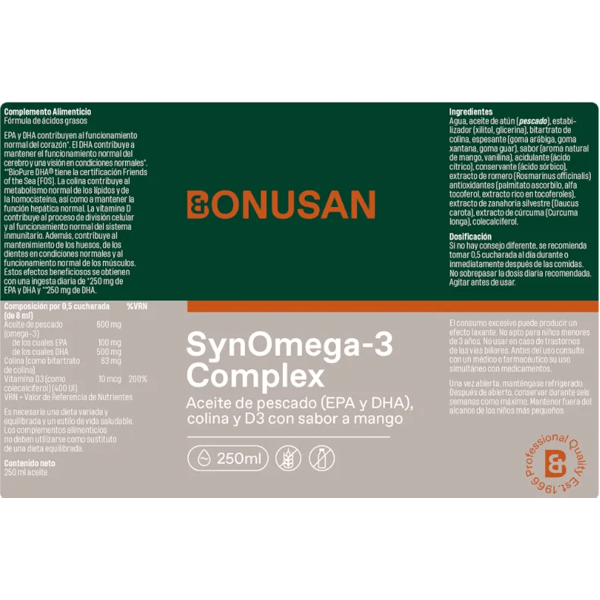Bonusan Synomega-3 Complesso 250 ml