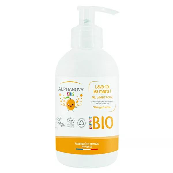 Alphanova Kids Gel Limpiador de Manos Albaricoque Bio 250ml