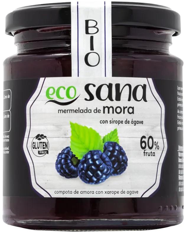 Ecosana Bio Extra Brombeermarmelade ohne Zucker 260 gr