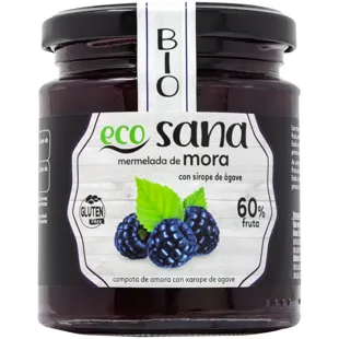 Ecosana Organic Extra Blackberry Jam Without Sugar 260 gr