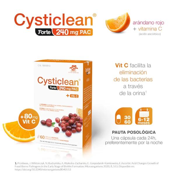 Cysticlean Forte 240 mg PAC 2x60 Kapseln