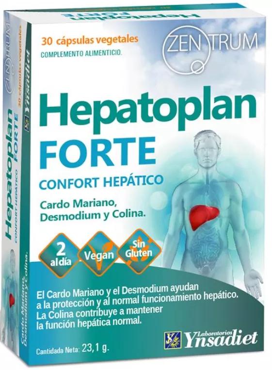 Ynsadiet Zentrum Hepatoplan Forte 30 Capsules